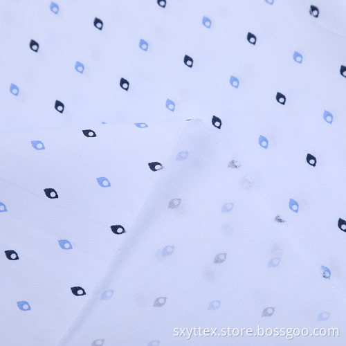 Elegent Dress Shirt Fabric Discharge Print